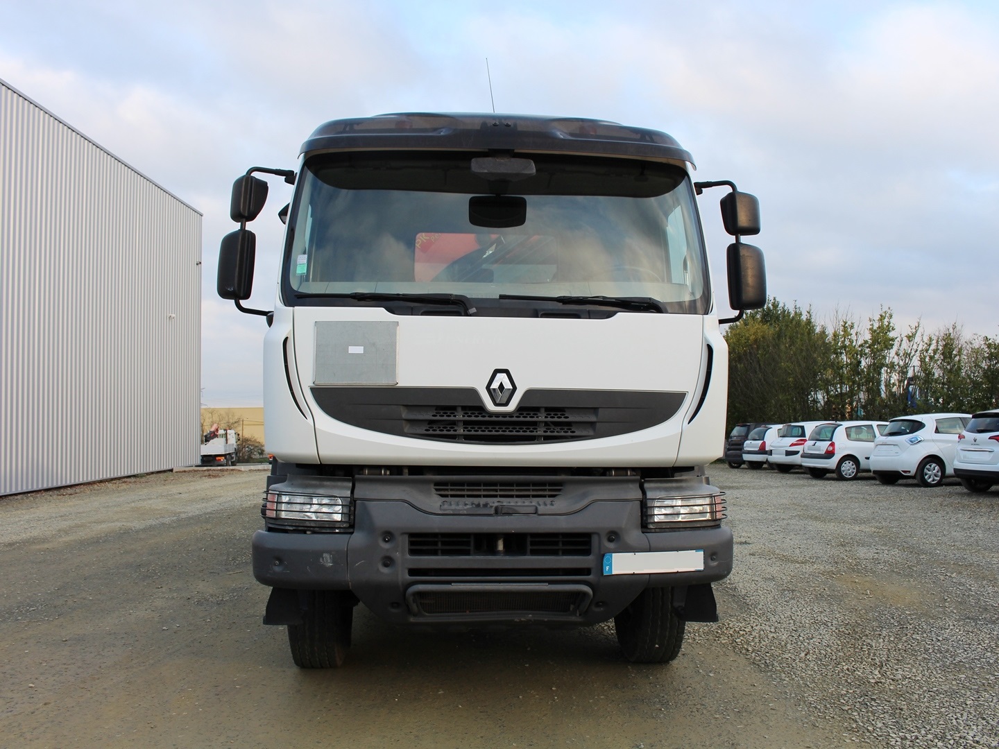 Renault bi-benne grue Kerax 370.26